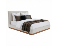 Manželská posteľ s roštom Selina 180 - biela