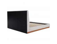 Manželská posteľ s roštom Selina 180 - biela