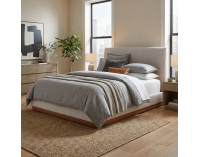 Manželská posteľ s roštom Selina 180 - biela