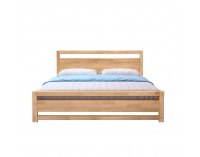 Manželská posteľ Sheila 180x200 cm - prírodná