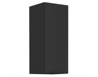 Horná kuchynská skrinka Siber 30 G-72 1F - čierna