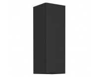 Horná kuchynská skrinka Siber 30 G-90 1F - čierna