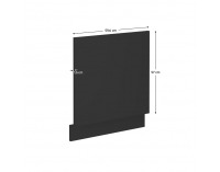 Dvierka na umývačku Siber ZM 57x59,6 cm - čierna