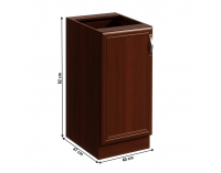 Dolná kuchynská skrinka Sicilia D40 L - orech Milano