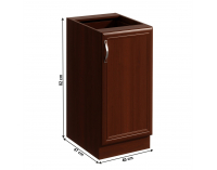 Dolná kuchynská skrinka Sicilia D40 P - orech Milano