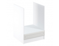 Dolná kuchynská skrinka na vstavané spotrebiče Sicilia D60ZK - biela / sosna Andersen