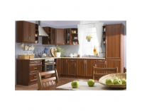 Skrinka na vstavanú chladničku Sicilia D60ZL L - orech Milano