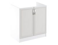 Drezová kuchynská skrinka Sicilia D80Z - biela / sosna Andersen