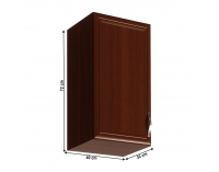 Horná kuchynská skrinka Sicilia G40 L - orech Milano