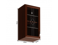 Horná kuchynská skrinka Sicilia G40S L - orech Milano