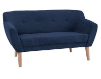 Pohovka Bergen - tmavomodrá