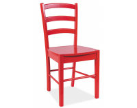 Jedálenská stolička CD-38 - červená