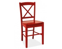 Jedálenská stolička CD-56 - červená