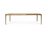 Rozkladací jedálenský stôl Como 120/170 - jadrový buk olejovaný