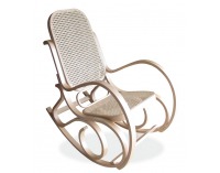 Rustikálne hojdacie kreslo Gordon - buk