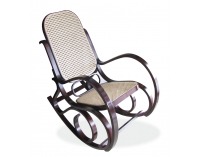 Rustikálne hojdacie kreslo Gordon - wenge