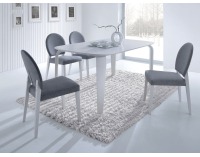 Jedálenský stôl Mezzo - biela