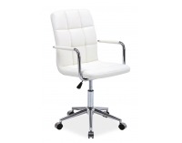 Kancelárska stolička Q-022 - biela