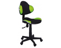 Kancelárska stolička Q-G2 - zelená / čierna