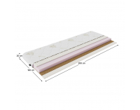 Penový matrac Silverhard New 160x200 cm - biela