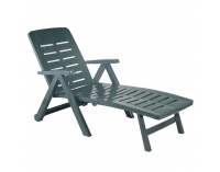 Záhradné lehátko Smerdo - zelená