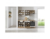 Kuchynská linka Smile 200 - dub arlington / biela artic matná