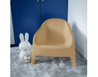 Záhradné stohovateľné kreslo Sokra New - hnedá