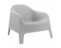 Záhradné stohovateľné kreslo Sokra New - sivá