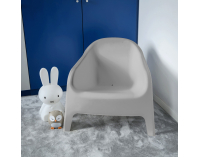 Záhradné stohovateľné kreslo Sokra New - sivá