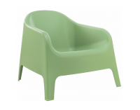 Záhradné stohovateľné kreslo Sokra New - zelená