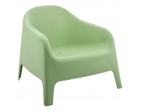 Záhradné stohovateľné kreslo Sokra New - zelená