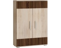 Komoda Solar SLR-03 - sonoma svetlá / sonoma tmavá