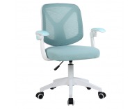 Kancelárska stolička Solari - modrá / biela