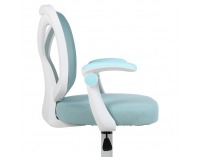 Kancelárska stolička Solari - modrá / biela