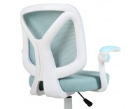 Kancelárska stolička Solari - modrá / biela