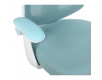 Kancelárska stolička Solari - modrá / biela