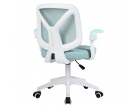 Kancelárska stolička Solari - modrá / biela