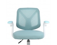 Kancelárska stolička Solari - modrá / biela