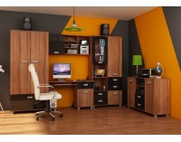 Študentská izba Solo - slivka / čierny lesk