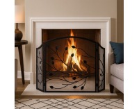 Krbový paravan Sonajin - čierna