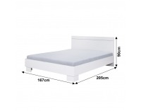 Spálňa Ikomo - biela