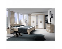 Spálňová zostava Mediolan 2 New - dub sonoma / biela