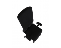 Kancelárska stolička s podrúčkami Starmit B - čierna