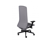 Kancelárska stolička s podrúčkami Starmit B - sivá (Note 05) / čierna