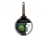 Panvica na palacinky s nepríľnavým povrchom Stone 24 cm - sivý kameň