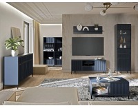 Polica Style LS 10 120 - indigo modrá