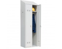 Šatňová skriňa so šikmou strechou SUPE 300-02 DASZEK - svetlosivá