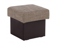 Taburetka T1 - cappuccino / tmavohnedá