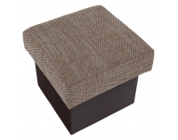 Taburetka T1 - cappuccino / tmavohnedá