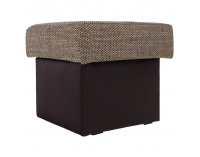 Taburetka T1 - cappuccino / tmavohnedá